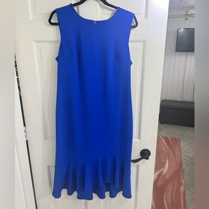 Calvin Klein Blue Dress Sz 14